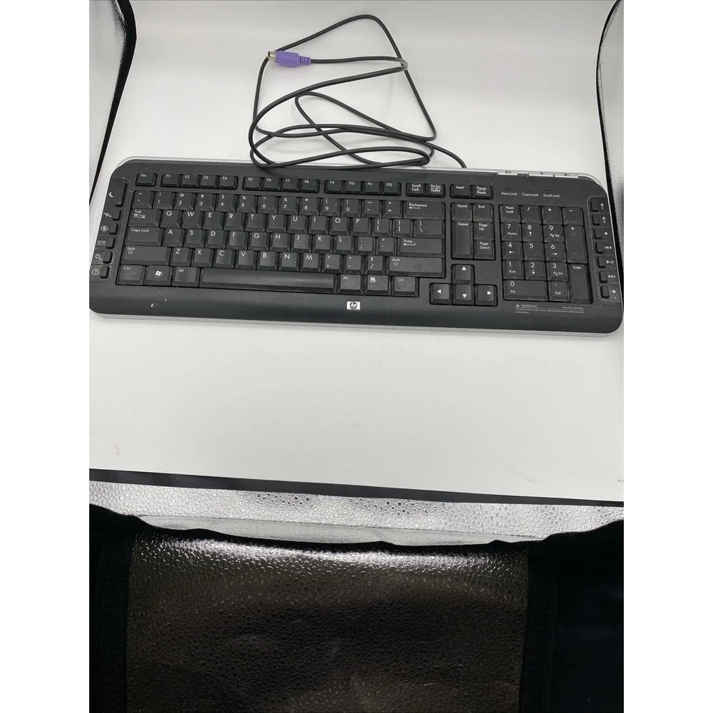 HP Wired Keyboard Model SK-2960 5188-6077 UNTESTED